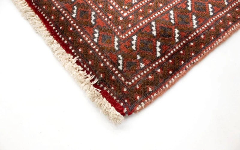 Turkaman Teppich 60x130cm - Orientteppich - rot
