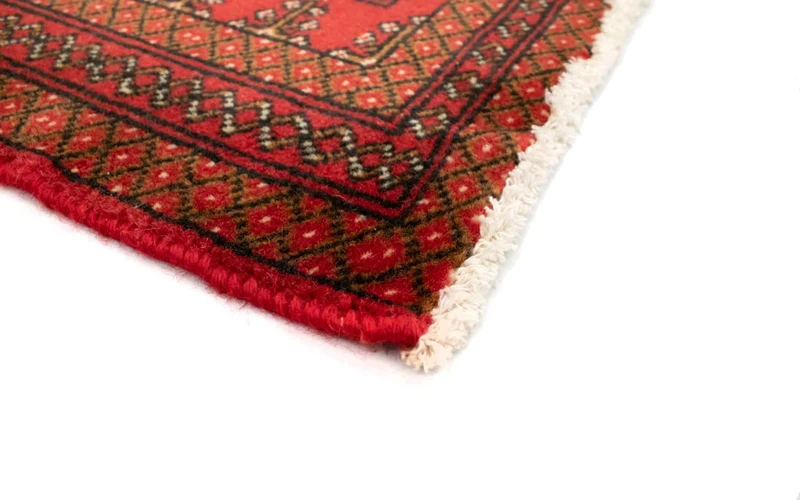 Turkaman Teppich 60x130cm - Orientteppich - rot