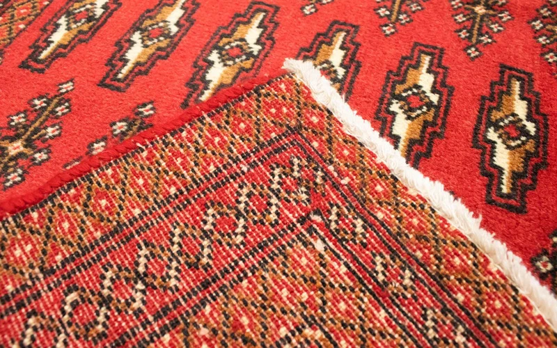 Turkaman Teppich 60x130cm - Orientteppich - rot