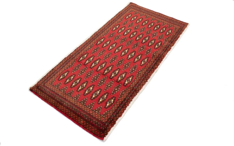 Turkaman Teppich 60x130cm - Orientteppich - rot