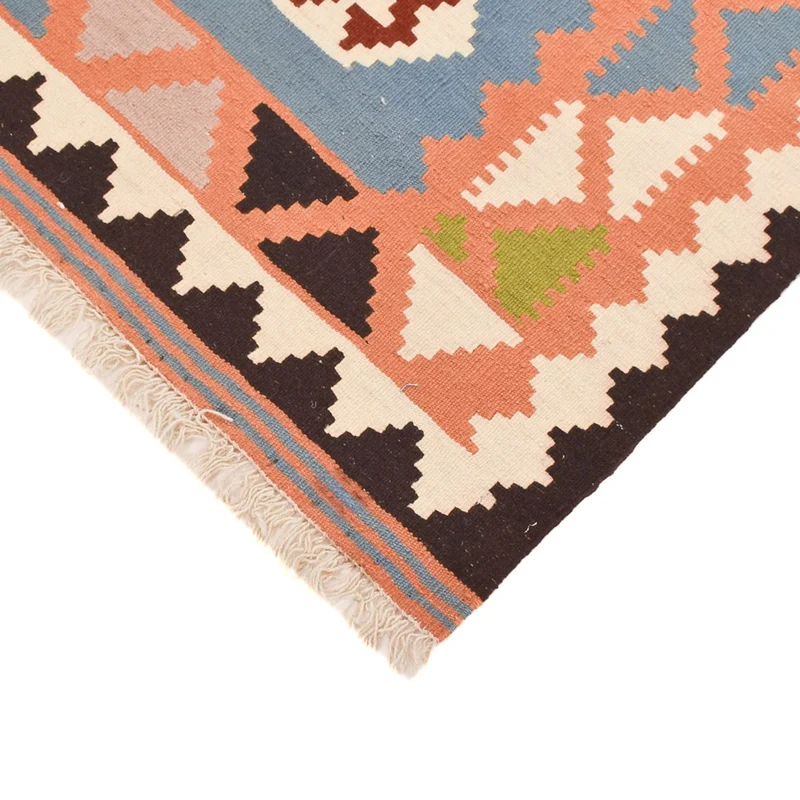 Kelim Fars Teppich 104x152cm - mehrfarbig