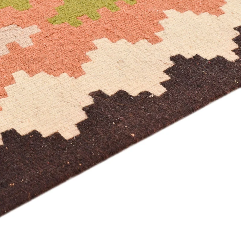 Kelim Fars Teppich 104x152cm - mehrfarbig