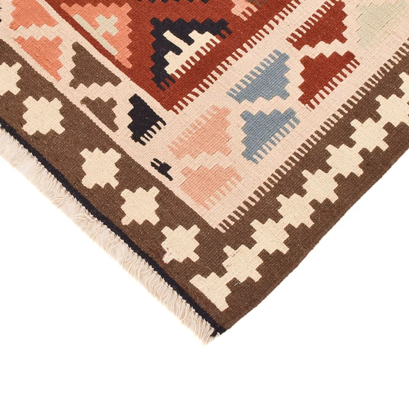 Kelim Fars Teppich 105x150cm - mehrfarbig