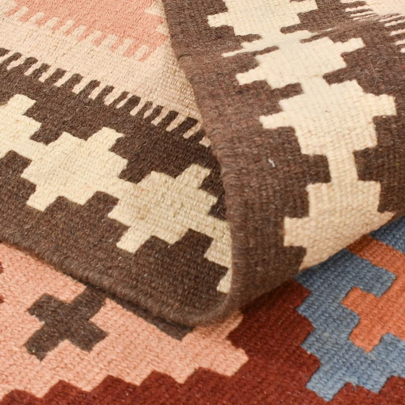 Kelim Fars Teppich 105x150cm - mehrfarbig