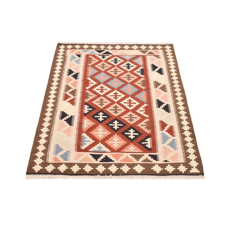 Kelim Fars Teppich 105x150cm - mehrfarbig