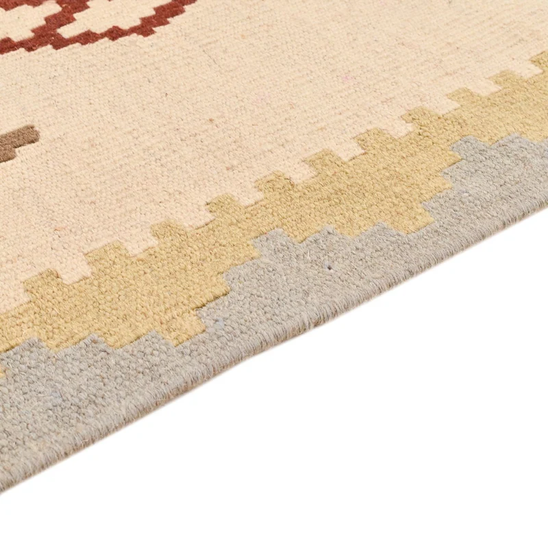 Kelim Fars Teppich 106x150cm - mehrfarbig