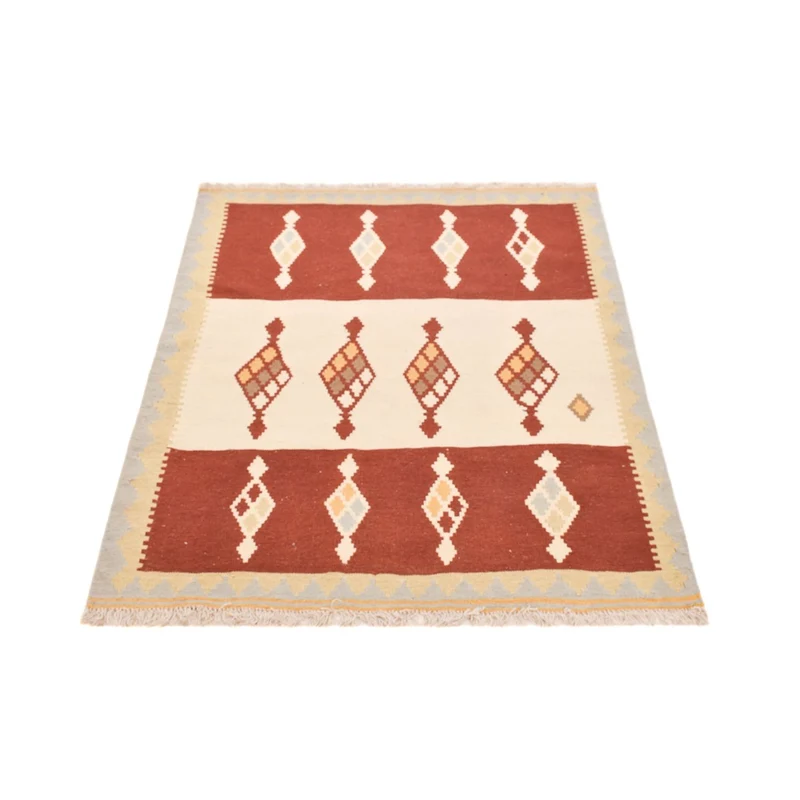 Kelim Fars Teppich 106x150cm - mehrfarbig