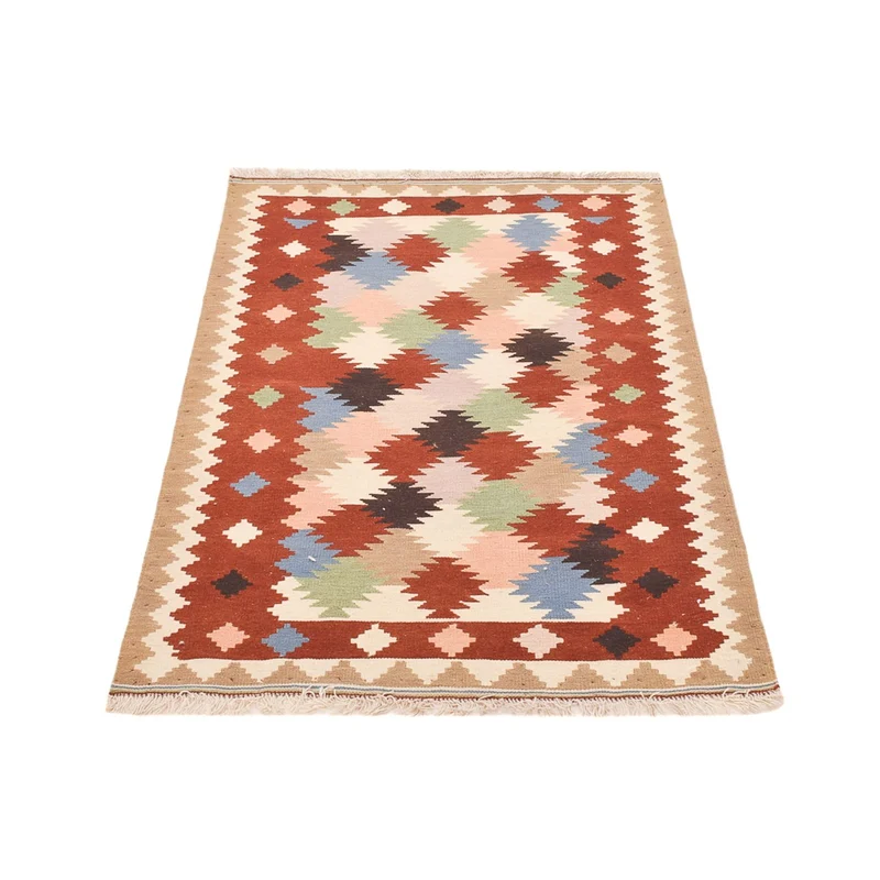 Kelim Fars Teppich 102x150cm - mehrfarbig