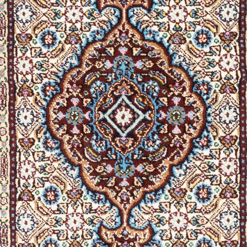 Moud Teppich 60x90cm - Perserteppich - dunkelrot