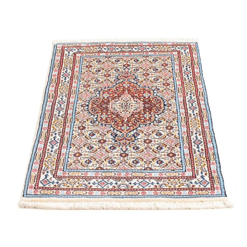 Moud Teppich 60x90cm - Perserteppich - hellrot