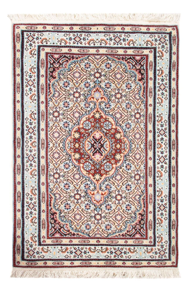Moud Teppich 60x90cm - Perserteppich - hellrot