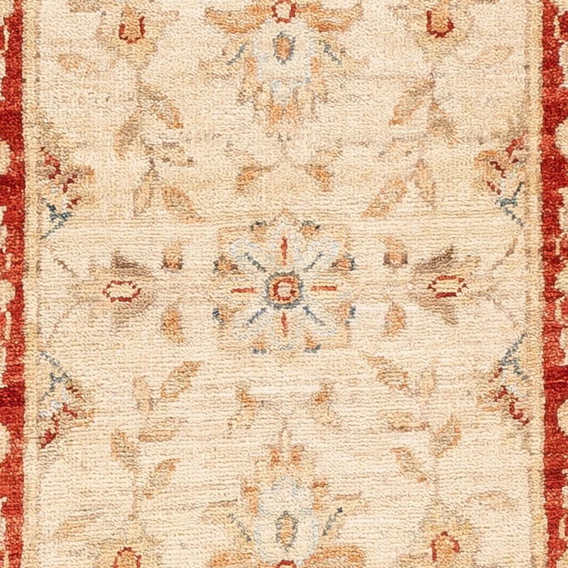 Ziegler Teppich 48x150cm - Orientteppich - beige