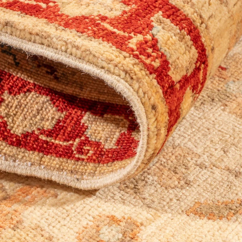 Ziegler Teppich 48x150cm - Orientteppich - beige