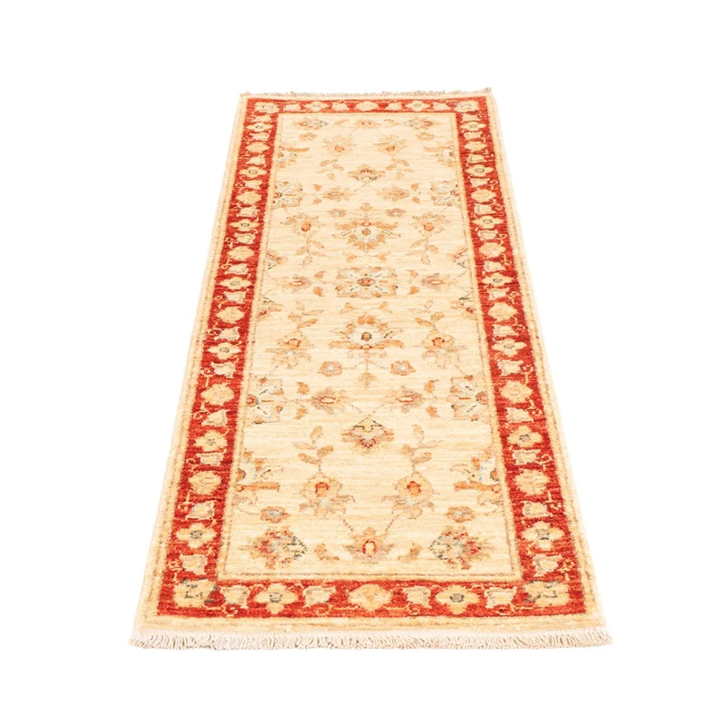 Ziegler Teppich 50x150cm - Orientteppich - beige