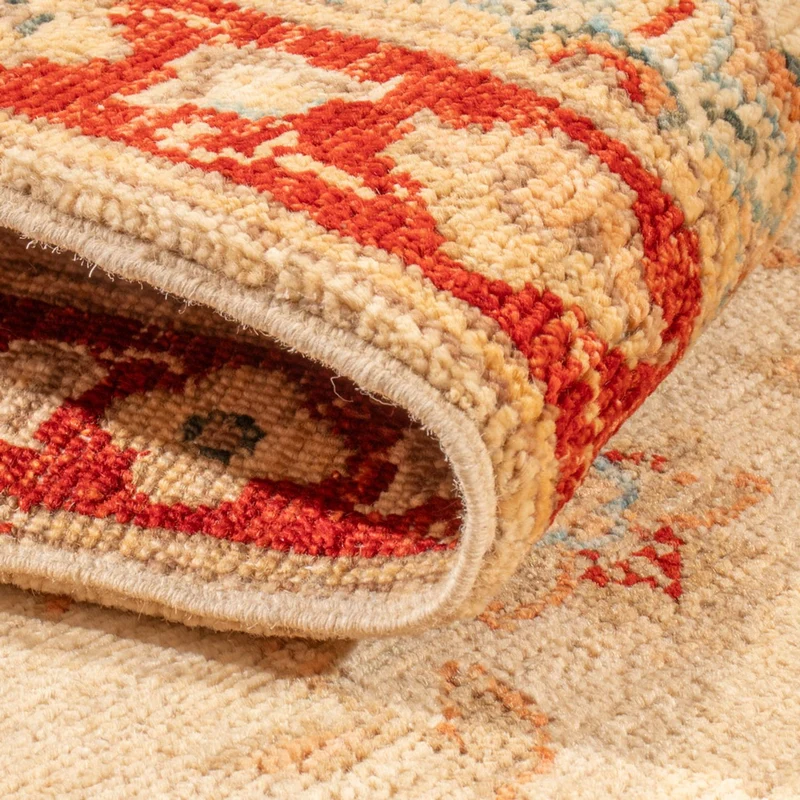 Ziegler Teppich 50x150cm - Orientteppich - beige
