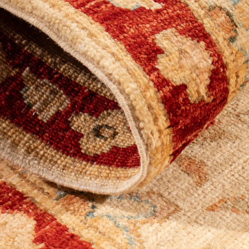 Ziegler Teppich 50x146cm - Orientteppich - beige