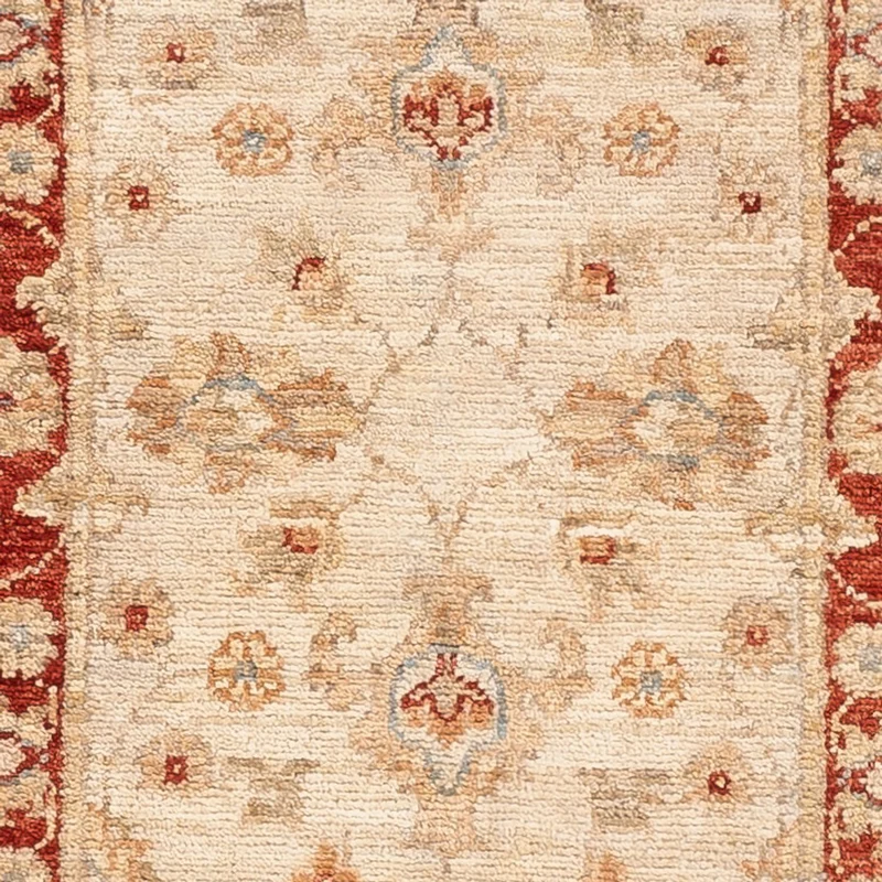 Ziegler Teppich 48x150cm - Orientteppich - beige