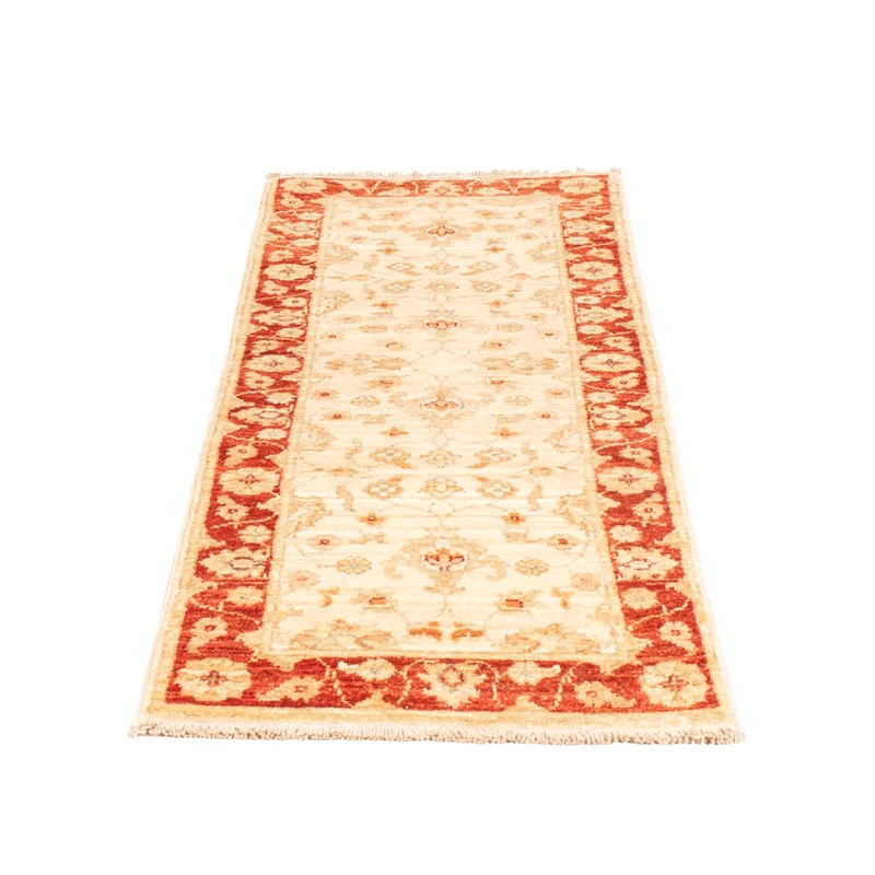 Ziegler Teppich 48x150cm - Orientteppich - beige