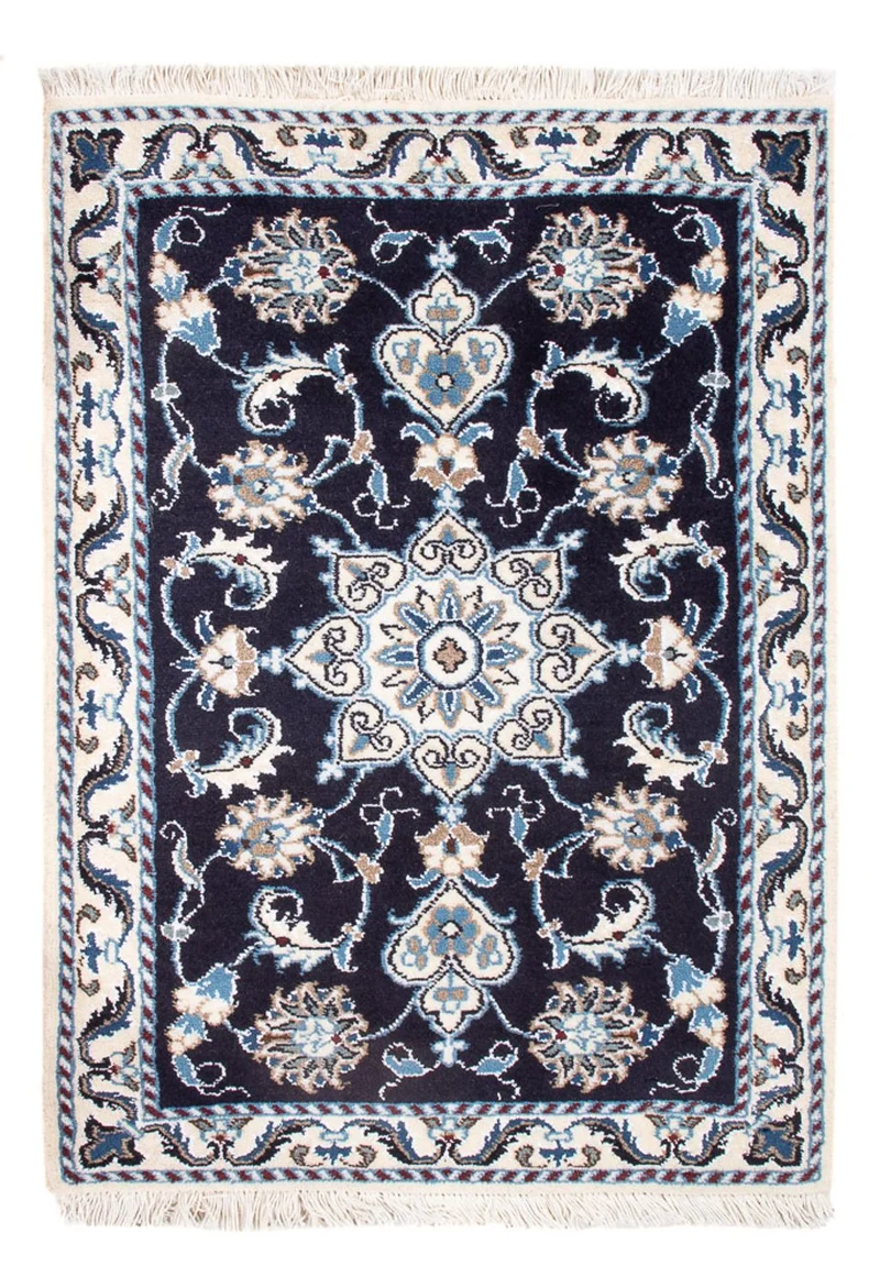 Nain - 9La Teppich 60x90cm - Perserteppich - dunkelblau