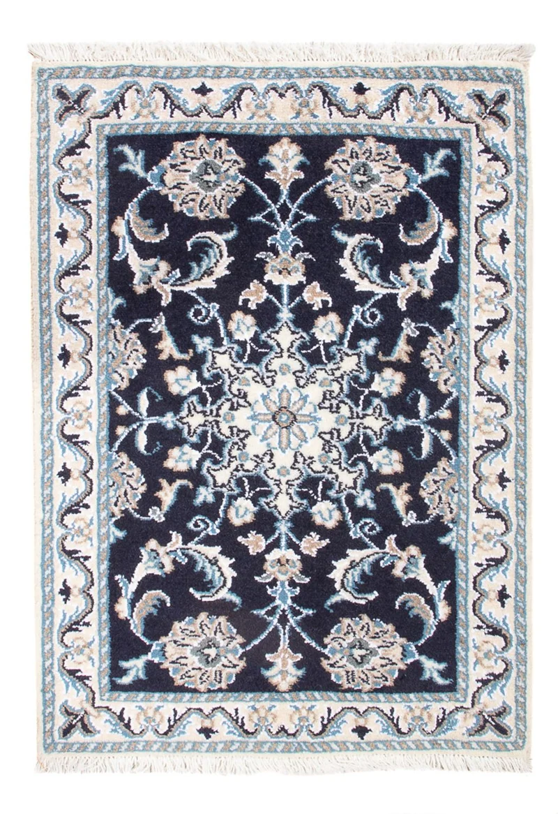 Nain - 9La Teppich 60x90cm - Perserteppich - dunkelblau