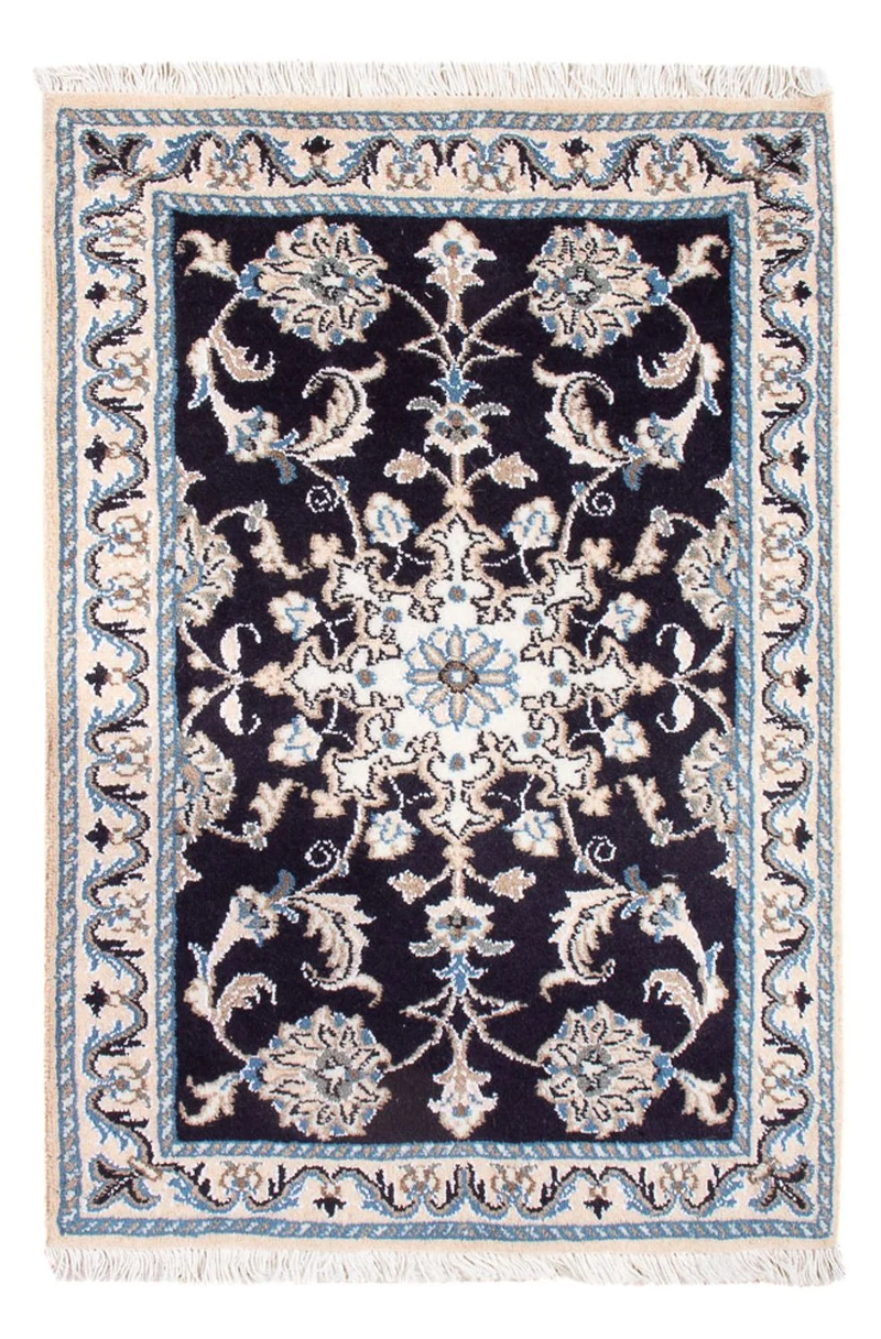 Nain - 9La Teppich 60x90cm - Perserteppich - dunkelblau