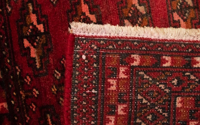 Turkaman Teppich 60x130cm - Orientteppich - rot