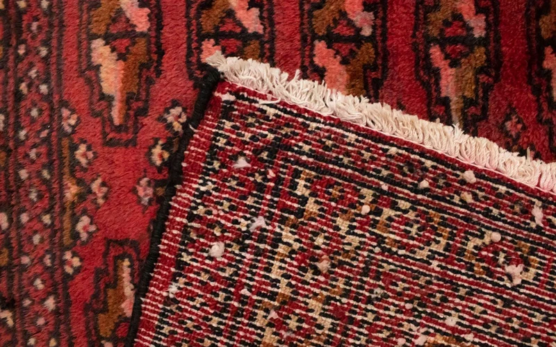 Turkaman Teppich 60x130cm - Orientteppich - rot