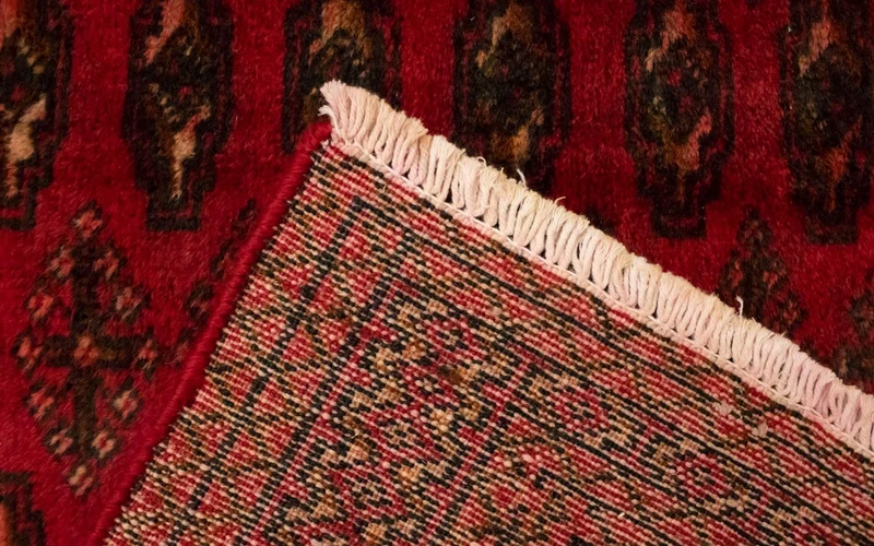 Turkaman Teppich 60x130cm - Orientteppich - rot
