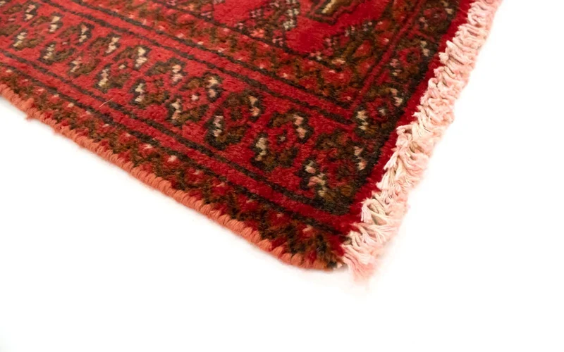 Turkaman Teppich 60x130cm - Orientteppich - rot
