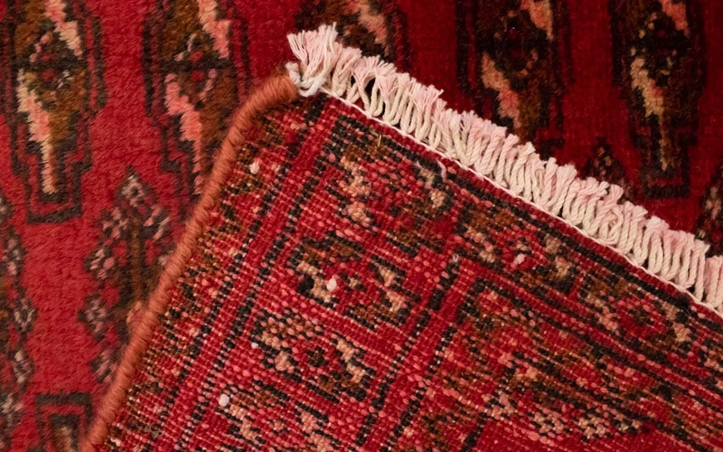 Turkaman Teppich 60x130cm - Orientteppich - rot
