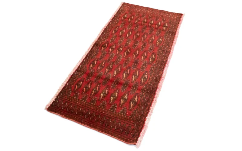 Turkaman Teppich 60x130cm - Orientteppich - rot