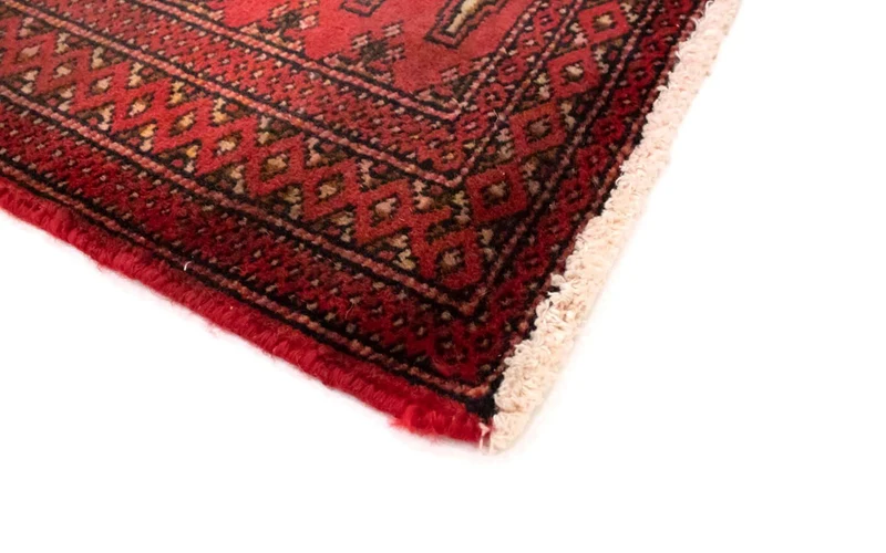 Turkaman Teppich 60x130cm - Orientteppich - rot