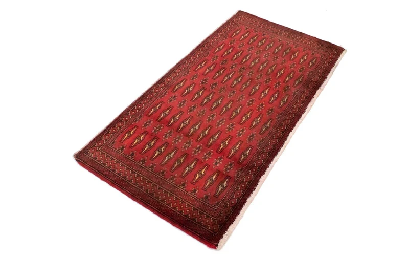 Turkaman Teppich 60x130cm - Orientteppich - rot