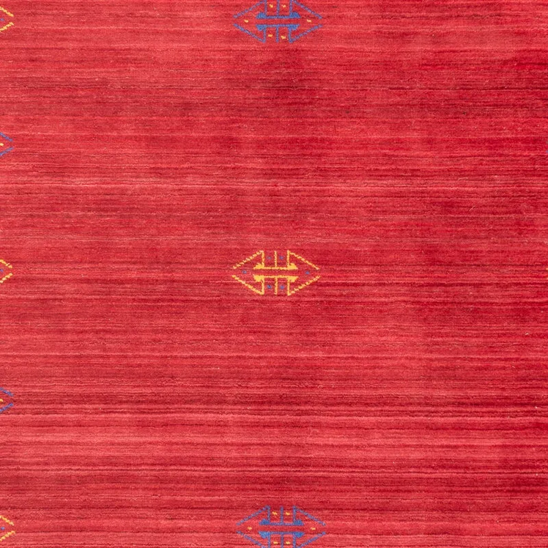 Gabbeh Teppich - Loribaft Softy - 170 x 240 cm - rot