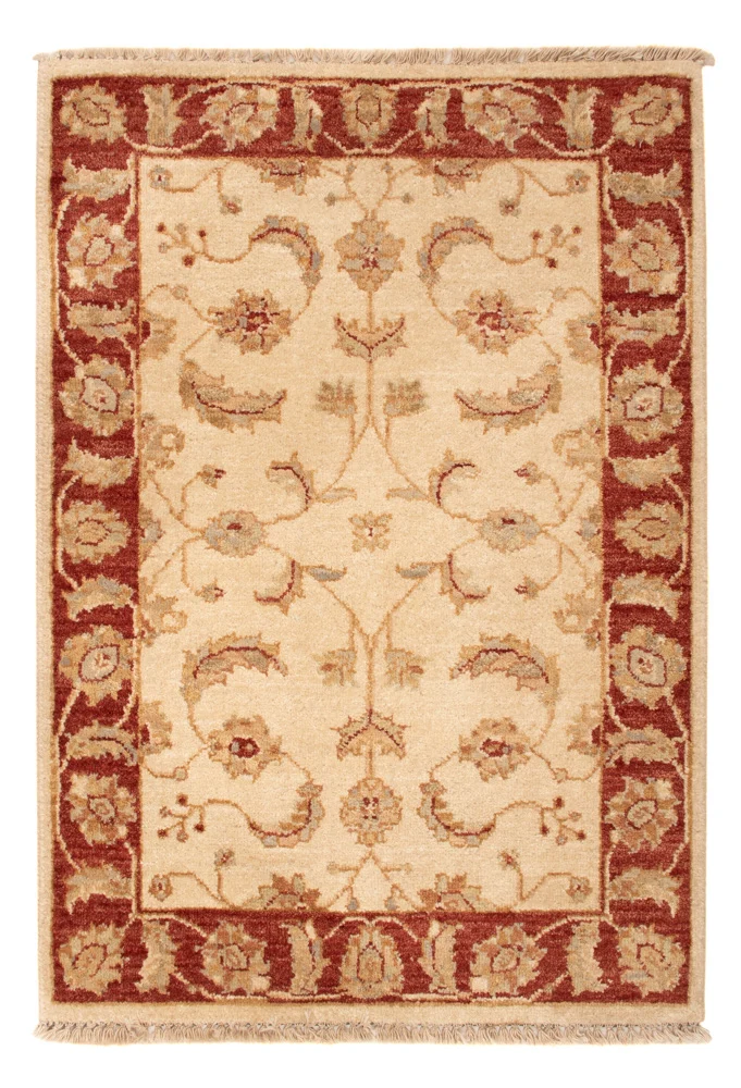 Ziegler Teppich 60x90cm - Orientteppich - beige