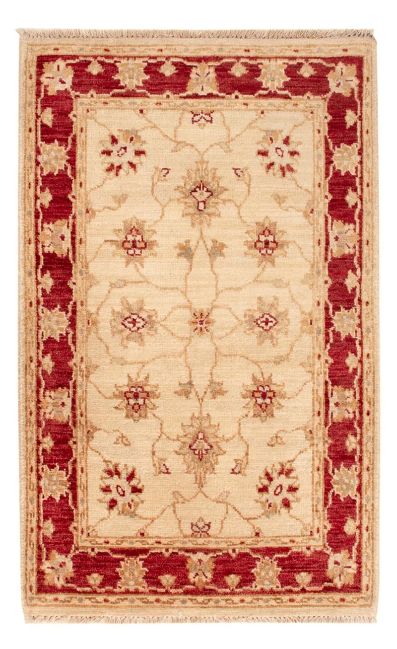 Ziegler Teppich 60x90cm - Orientteppich - beige