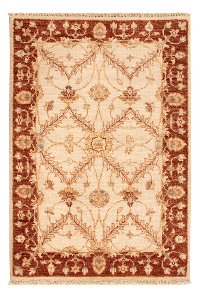 Ziegler Teppich 60x90cm - Orientteppich - beige