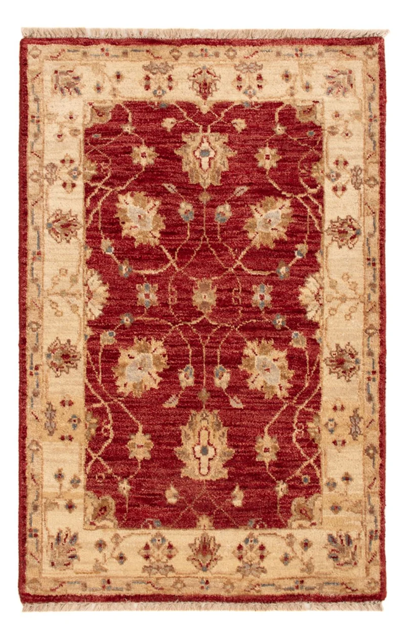 Ziegler Teppich 60x90cm - Orientteppich - bordeauxrot