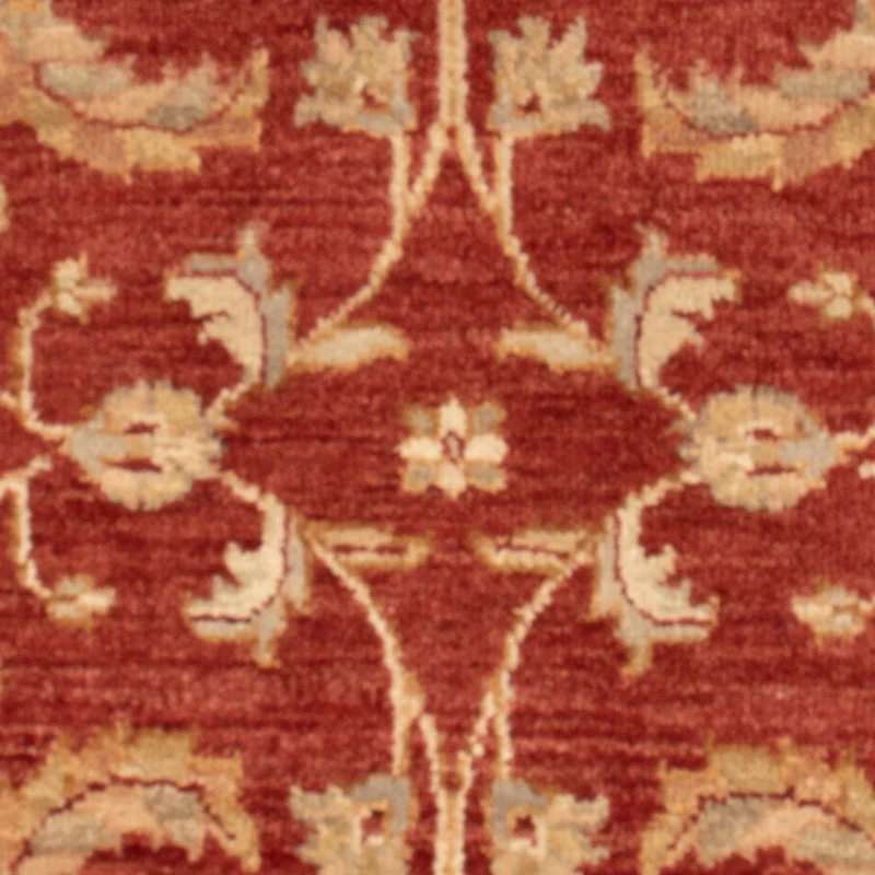 Ziegler Teppich - 60 x 90 cm - bordeauxrot