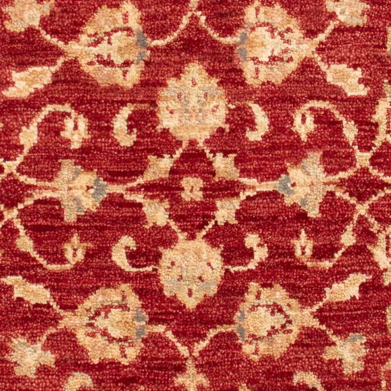 Ziegler Teppich - 60 x 90 cm - bordeauxrot