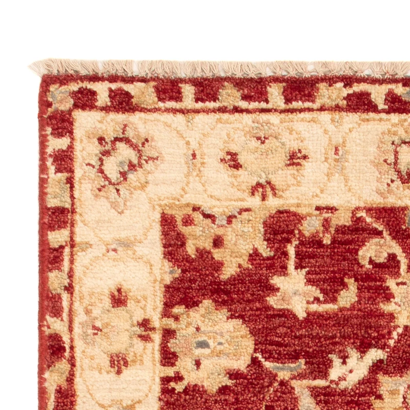 Ziegler Teppich - 60 x 90 cm - bordeauxrot