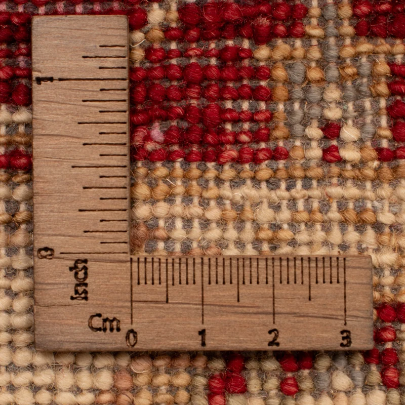 Ziegler Teppich - 60 x 90 cm - bordeauxrot
