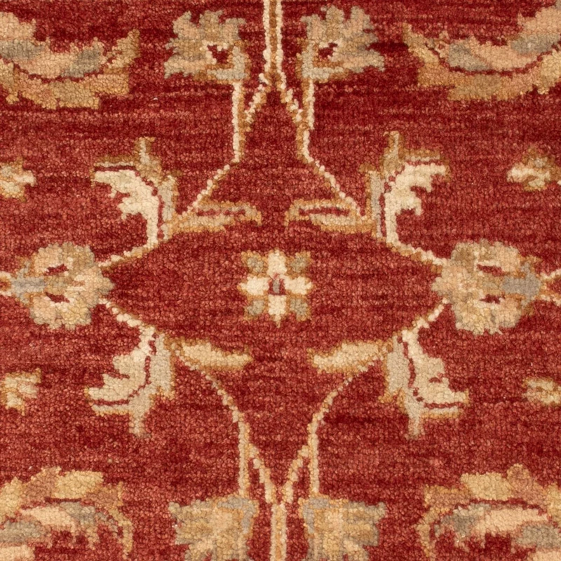 Ziegler Teppich - 60 x 90 cm - bordeauxrot