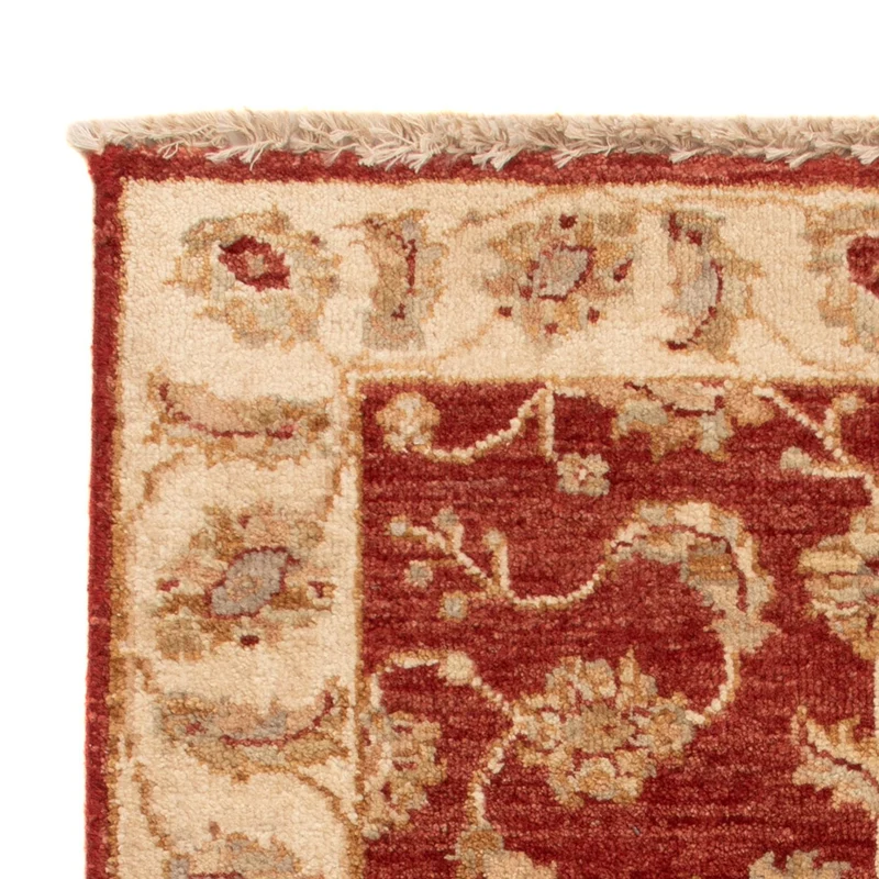 Ziegler Teppich - 60 x 90 cm - bordeauxrot