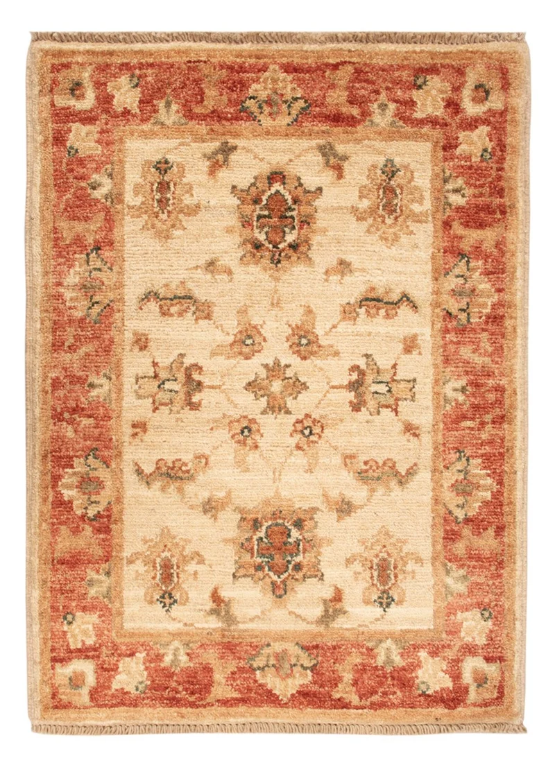 Ziegler Teppich 51x71cm - Orientteppich - beige