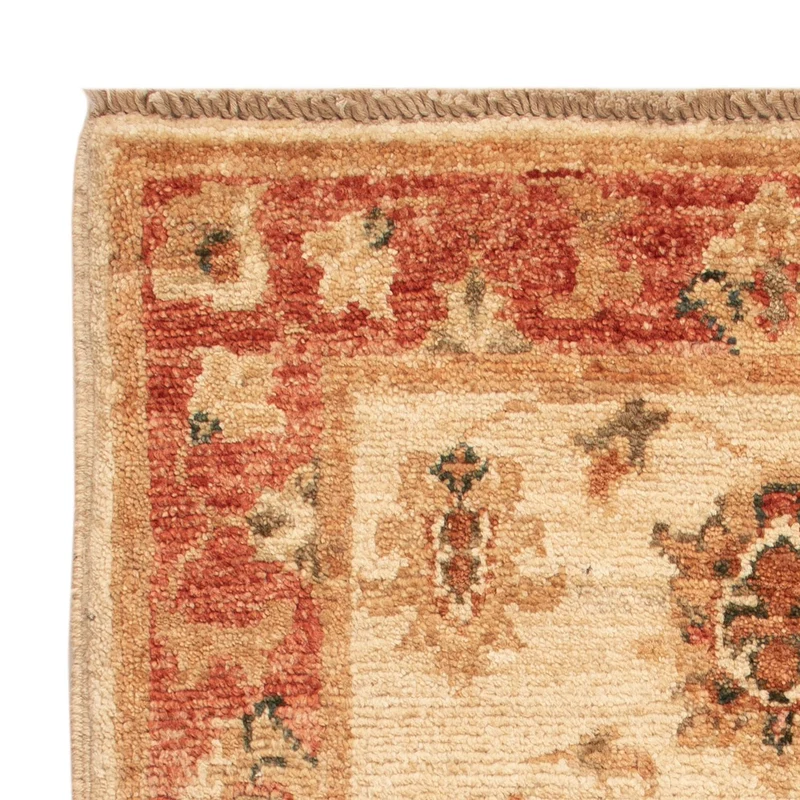 Ziegler Teppich 51x71cm - Orientteppich - beige