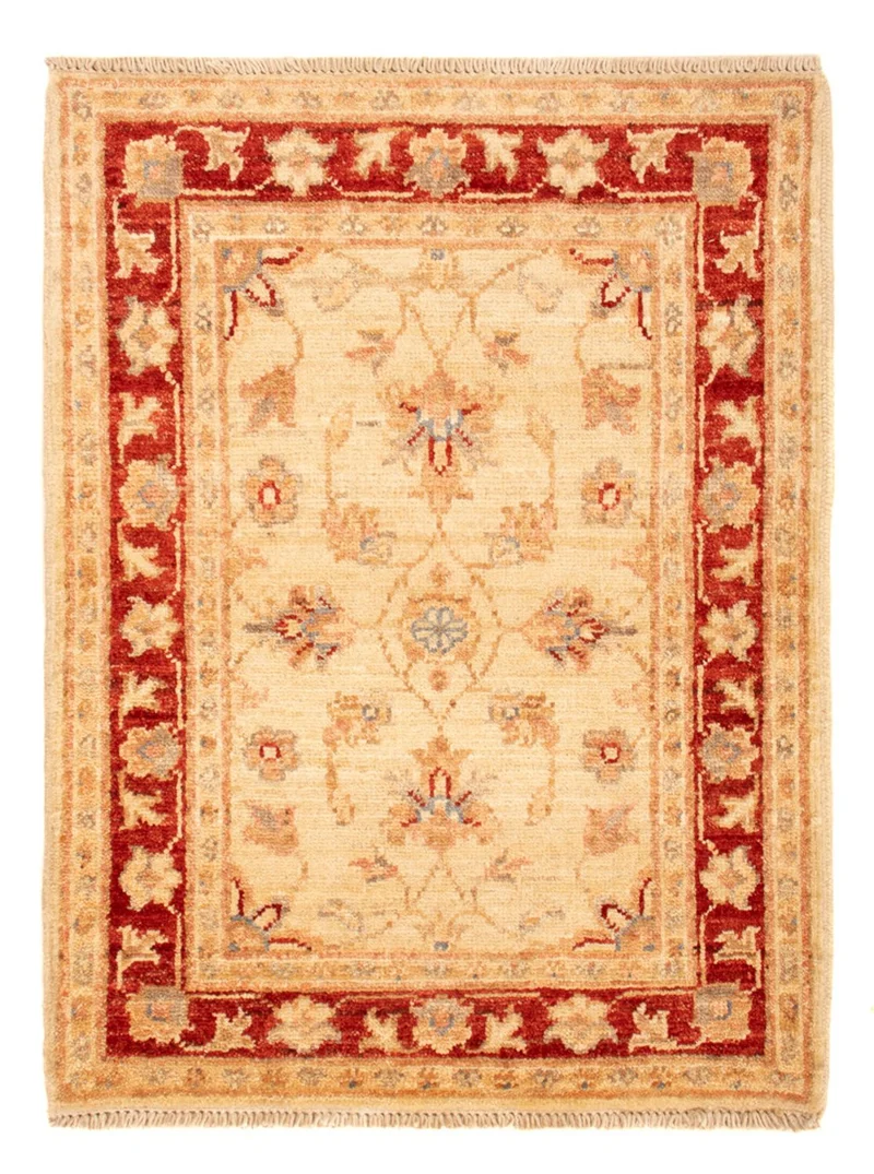Ziegler Teppich 53x70cm - Orientteppich - beige