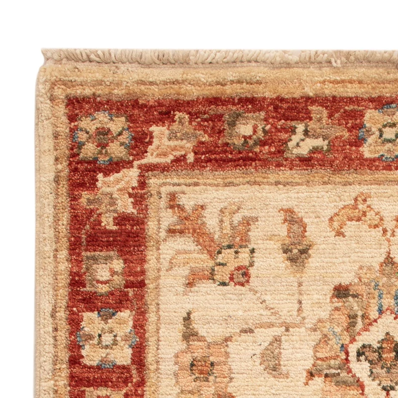 Ziegler Teppich 50x70cm - Orientteppich - beige