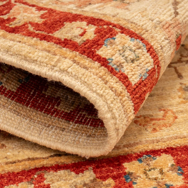 Ziegler Teppich 53x73cm - Orientteppich - beige