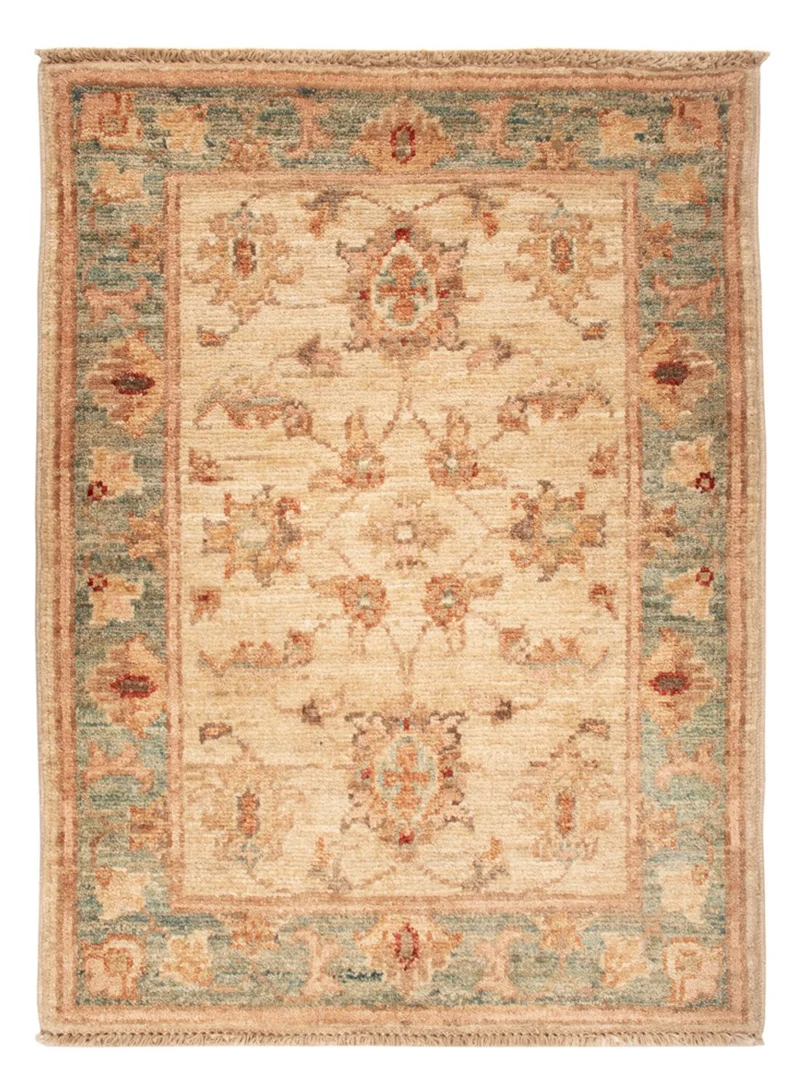 Ziegler Teppich 54x72cm - Orientteppich - beige